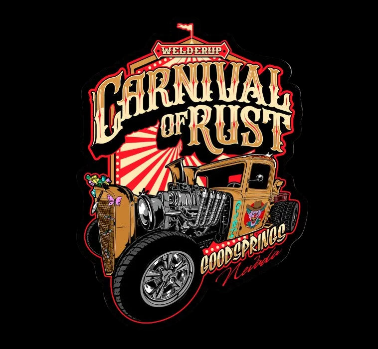 Welder Up Carnival of Rust Sticker