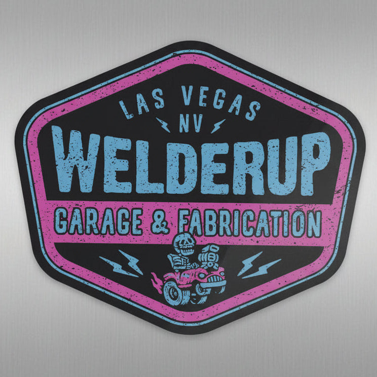 Welder Up Skeleton Gasser Magnet