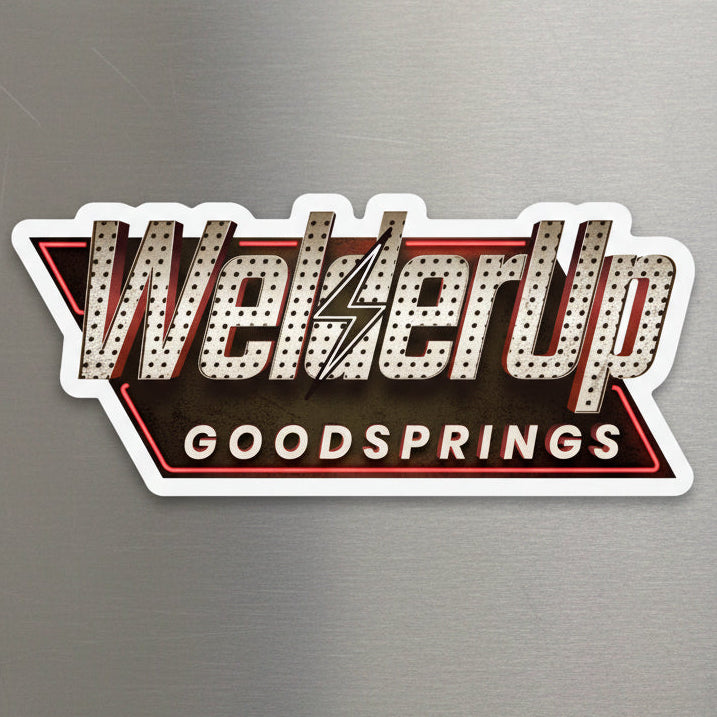 Welder Up Fallout Logo Magnet