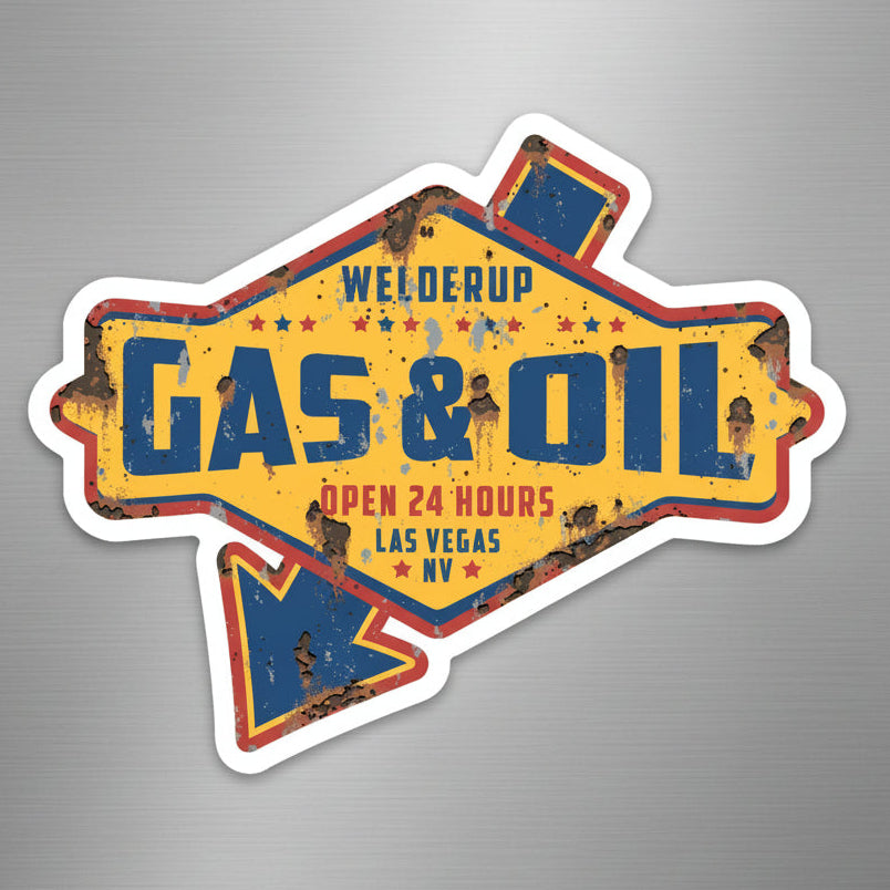 Welder Up Gas & Oil Magnet