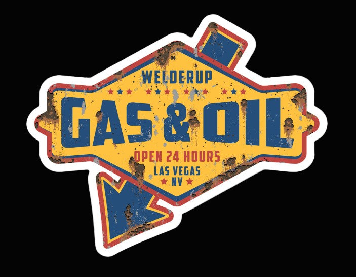 Welder Up Gas & Oil Sticker