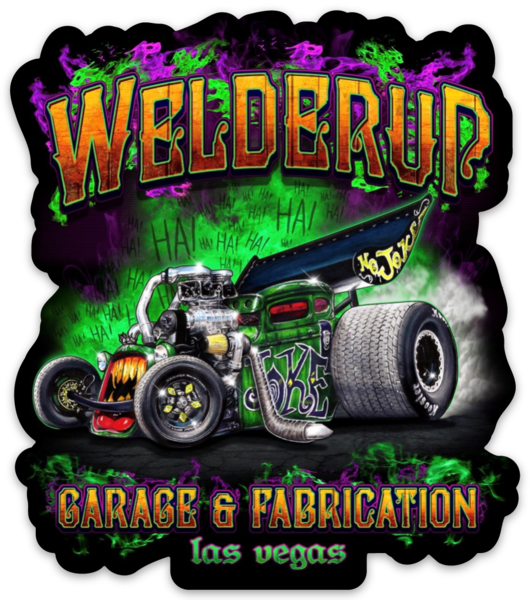 WelderUp Joker Sticker