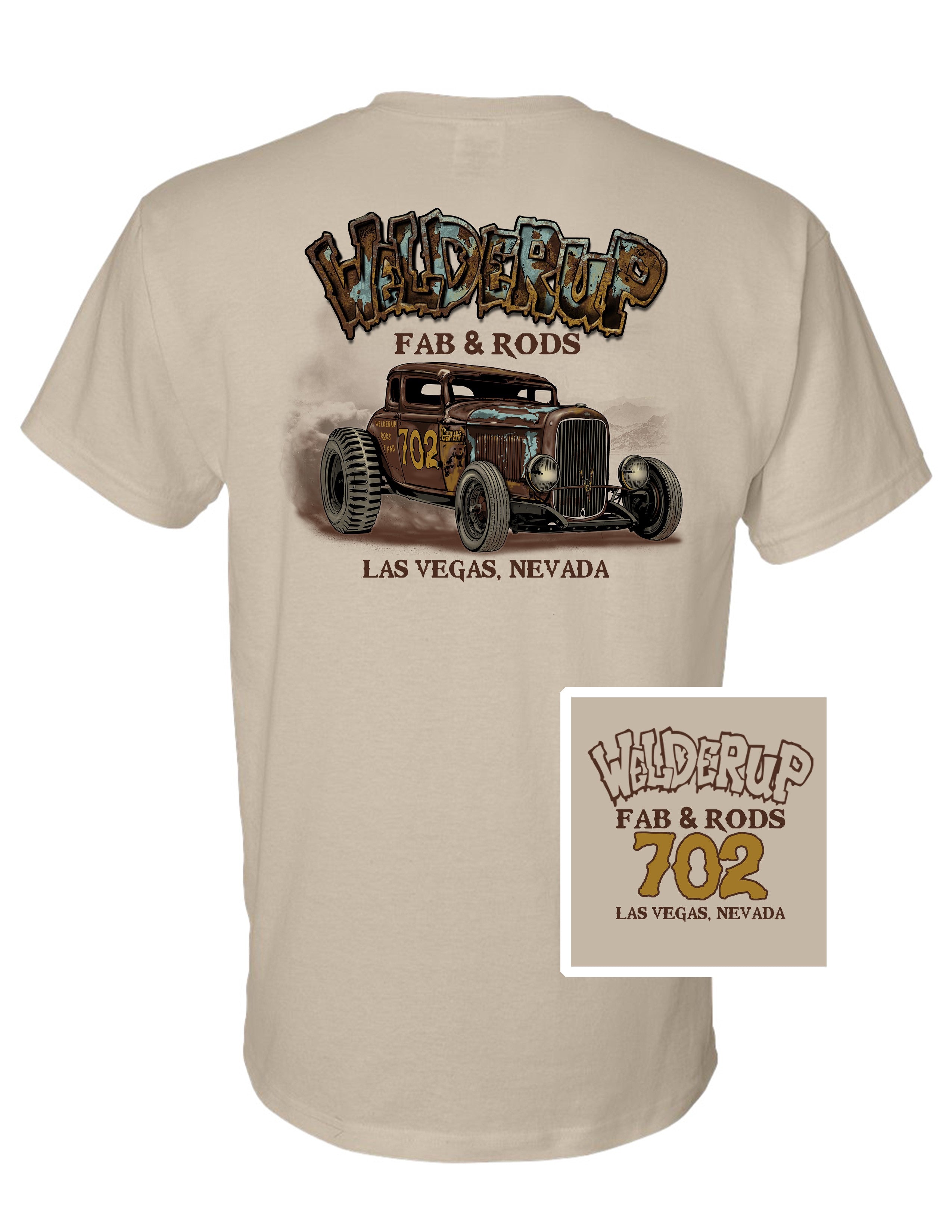 Welder Up 702 Fab &amp; Rods T-Shirt