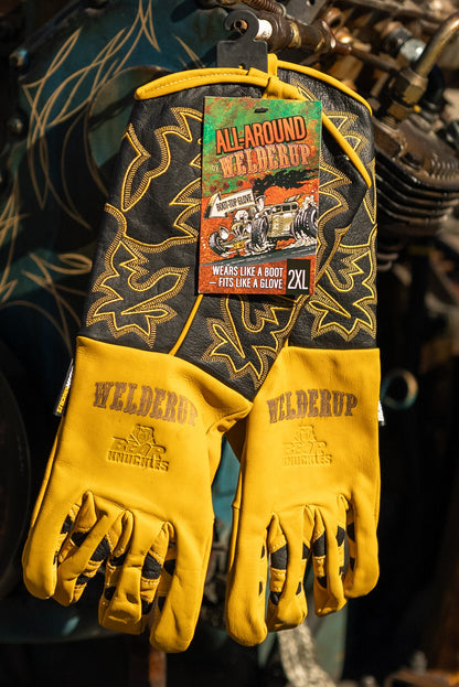 All-Around by Welder Up®️ Boot Top Welding Glove in Black™️