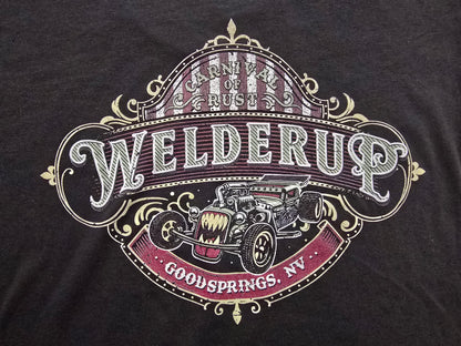 Welder Up "Joker" Carnival of Rust Black T-Shirt