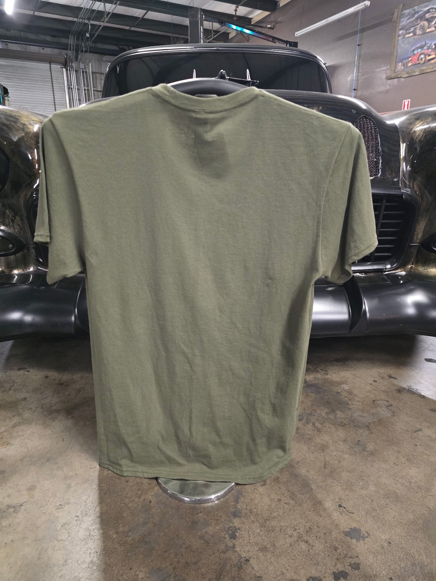 Welder Up Fallout Windmill Olive T-Shirt