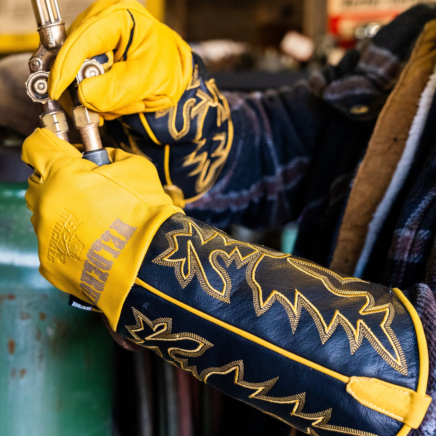 All-Around by Welder Up®️ Boot Top Welding Glove in Black™️