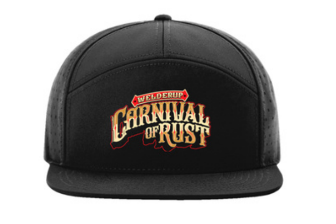 Welder Up "Carnival of Rust" Richardson 7-Panel Hat