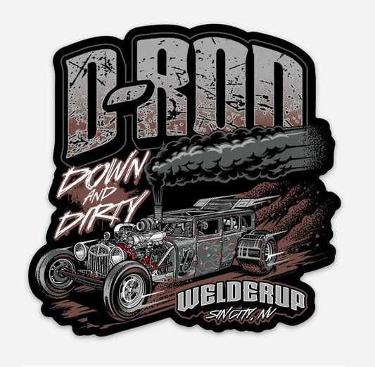 Welder Up D-Rod Down & Dirty Magnet