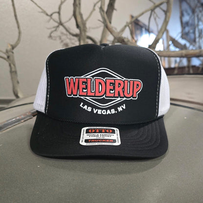 GIFT WITH PURCHASE OF $100 OR MORE - Welder Up Red Logo Foam Hat