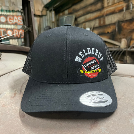 Welder Up Cummins Diesel Power Curve Bill Hat