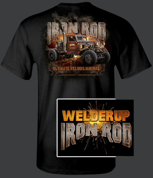 Welder Up Iron Rod Black T-Shirt