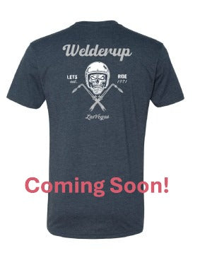 Welder Up "Let's Ride" Navy T-Shirt