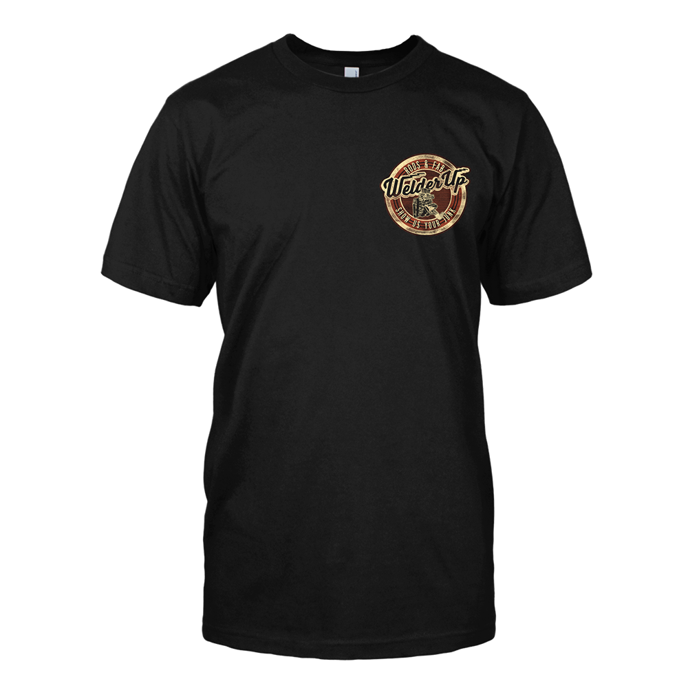 Welder Up Sin City Motor Black T-Shirt