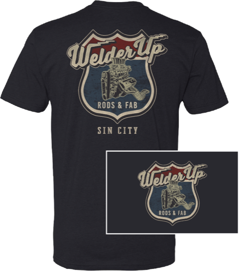 Welder Up 354 Hemi Black T-Shirt