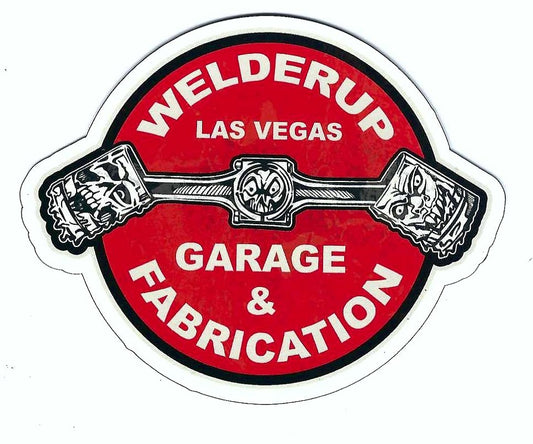WelderUp Piston Logo Magnet