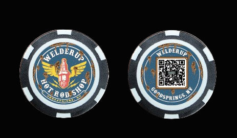 Welder Up Poker Chip