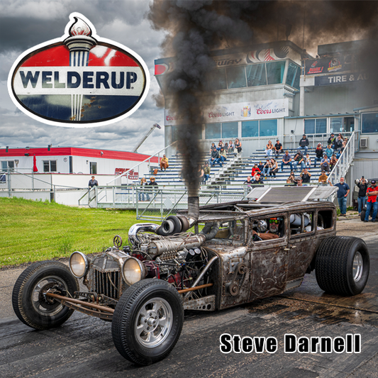 Steve Darnell Autographed 8" X 8" D-Rod Photo
