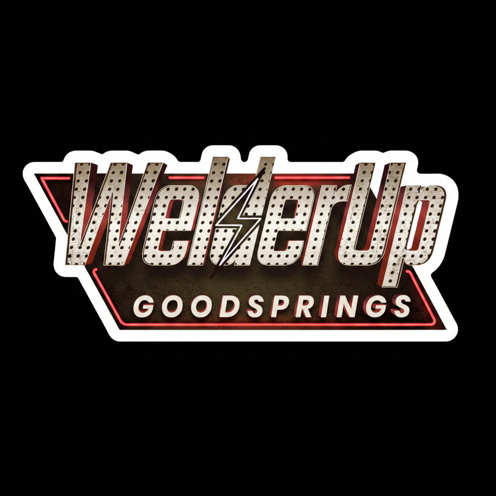 Welder Up Fallout Logo Die-Cut Sticker
