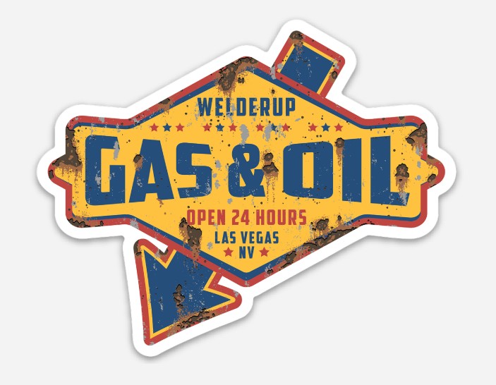 Welder Up Gas & Oil Magnet