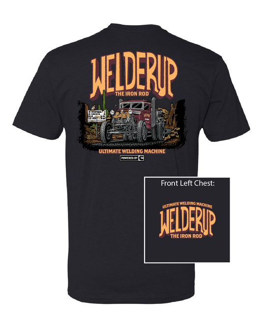 Welder Up Iron Rod Black T-Shirt