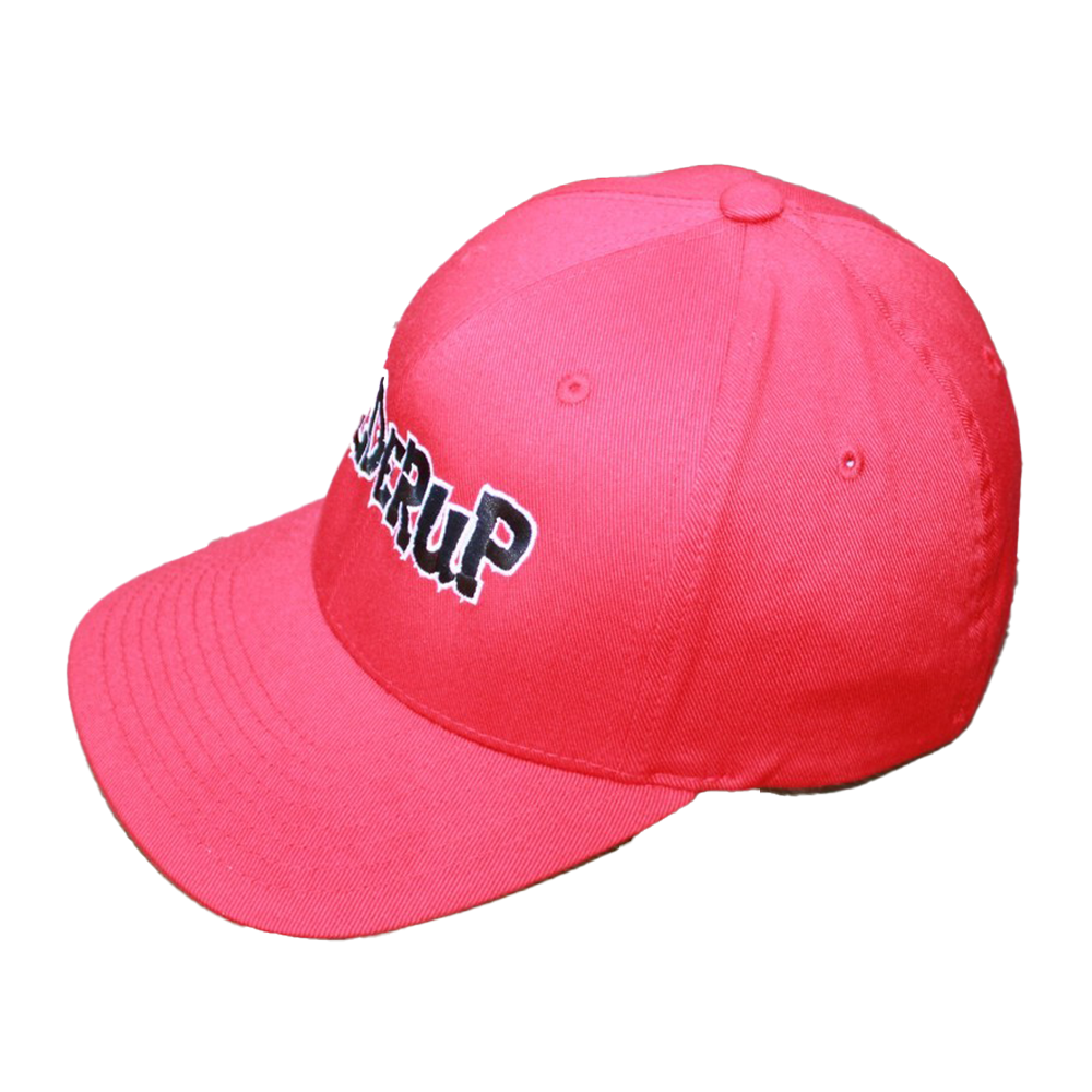 Welder Up Logo Flexfit Cap in Red