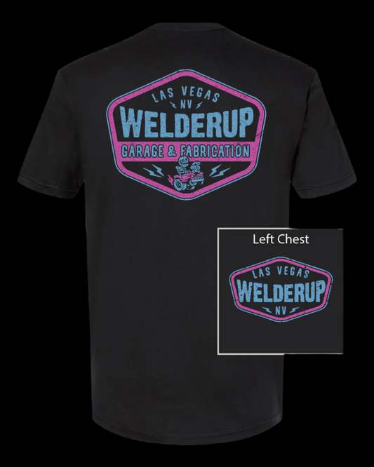Welder Up "Miami Vice" Skeleton Gasser Black T-Shirt